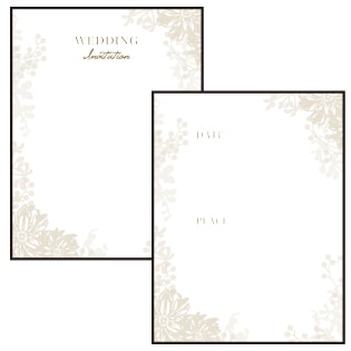 PLUSH for WeddingԾ109mm143mm